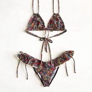 Mara Floral Montce Euro Bow TOP